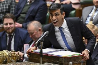 Ο Ρίσι Σούνακ στη Βουλής